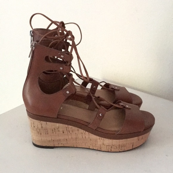 Coach Barkley Platform Wedge Sandals (8) - Picture 2 of 6